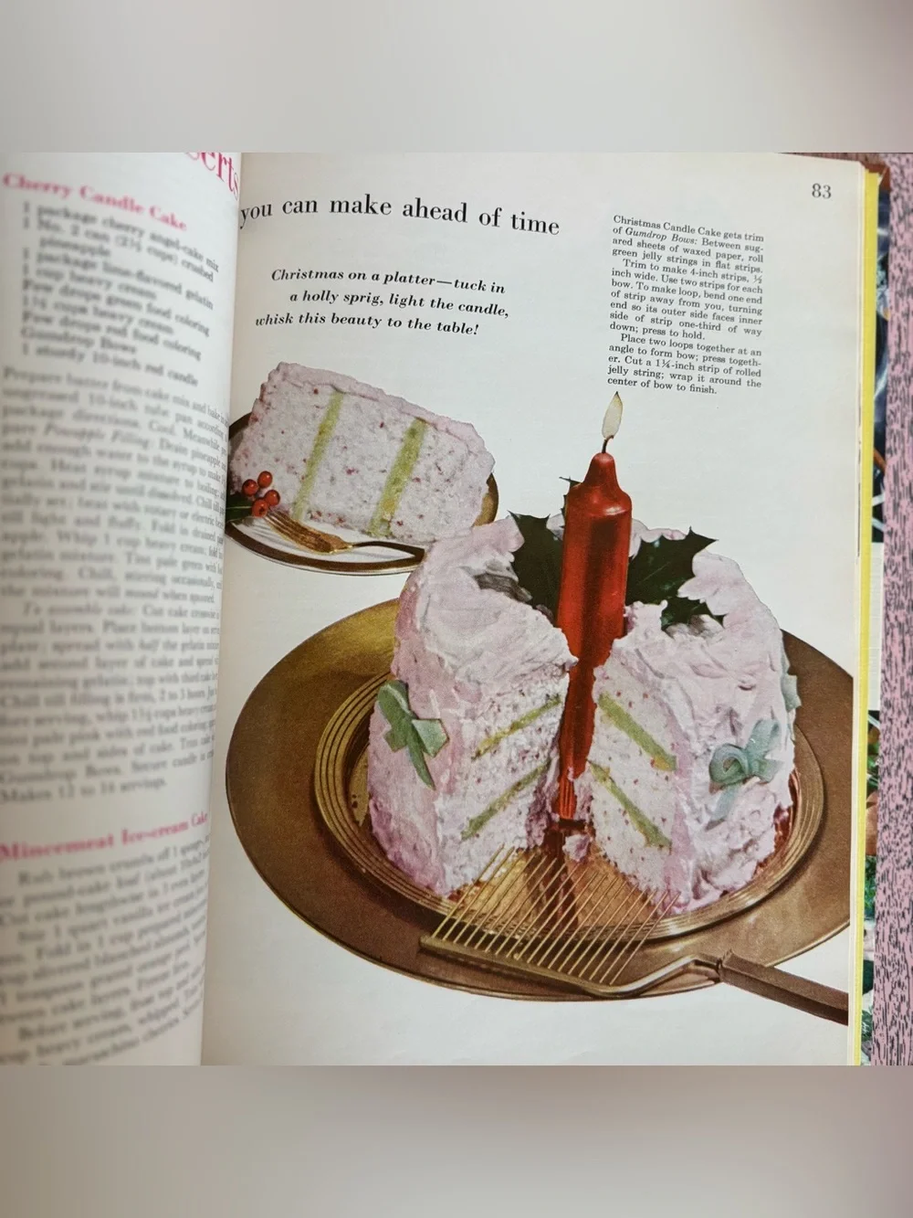 Better Homes & Gardens Holiday Cookbook - 1969 - Special Occasion Recipes - Picture 16 of 16
